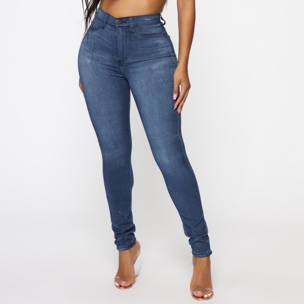 Fashion Nova Eva Soft Curvy Skinny Jean
